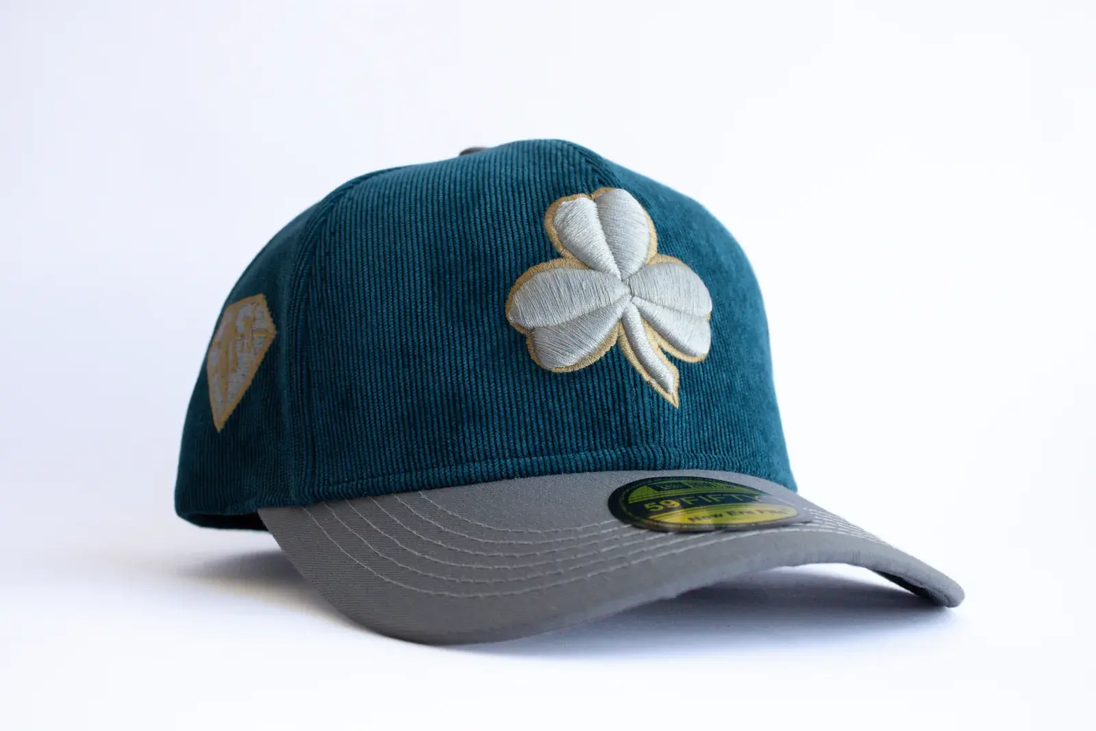 Gorra Trébol Verde Petróleo