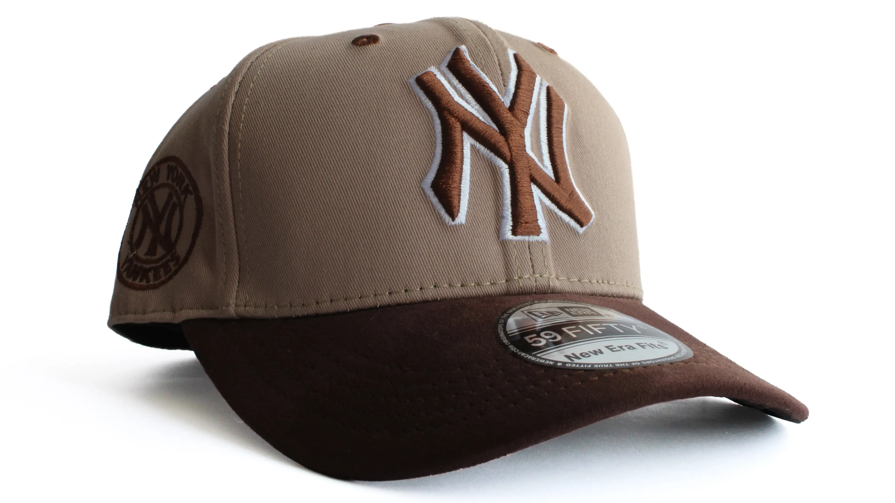 Gorra New Era NY Yankees Beige y Café